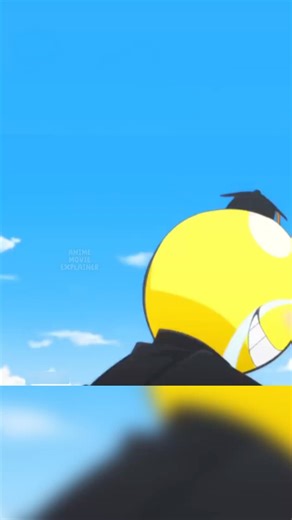 Would YOU Jump Into a Giant Pudding Like Koro-sensei?😅#anime #shorts