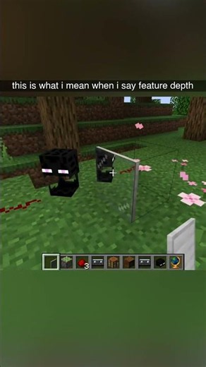 this is what i mean when i say feature depth