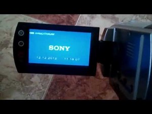 Solucionar error E:61:00 y E:61:10 de la videocámara Sony DCR-SR50, DCR-SX30E, HDR-520VE y más...