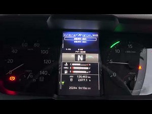 日野プロフィア警告音
