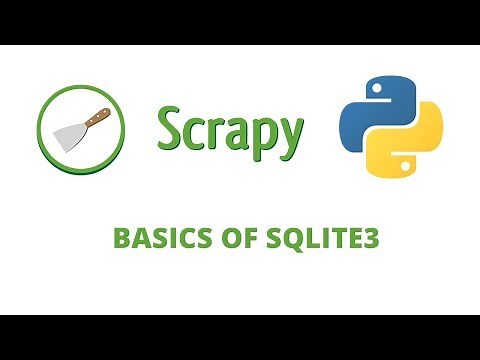 Python Scrapy Tutorial - 15 - Basics of SQLite3 database