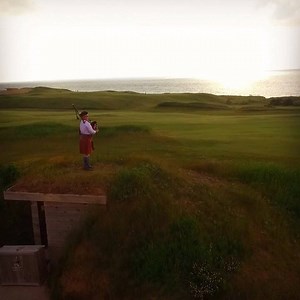 31K views · 439 reactions | HAPPY FRIDAY  Here is Inverness local Kevin Dugas on the bagpipes at Cabot Links to kick off your weekend!  #CabotLinks #BagPipes #Golf #LinksGolf #Music #Tradition #NewScotland #Inverness #CapeBreton #NovaScotia #ComePlay #PlayBeautifully | Cabot Cape Breton | Facebook