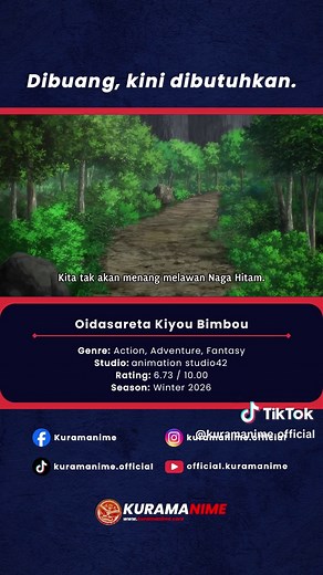Oidasareta Kiyou Bimbou: Petualangan Seru Anime