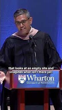 Why "staying curious" matters more in the age of AI – Wharton EMBA graduation speech