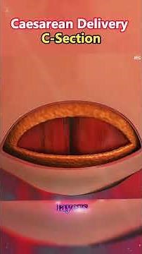Caesarean Delivery (C-Section) Complete Animation Video for Mommies to be! #csection