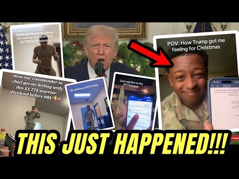 ENTIRE WORLD is Buzzing After Trump Military Bonus Hits Troops Bank Accounts BREAKS THE INTERNET 🔥