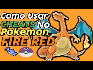 ✅[RAPIDO E FÁCIL] Pokemon fire red CHEATS