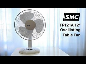 SMC Model TP121A 12" Oscillating Desk Fan (2005)