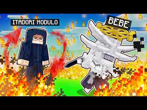 Who's Your Family? ITADORI MODULO'S SON BECAME MAHORAGA IN MINECRAFT