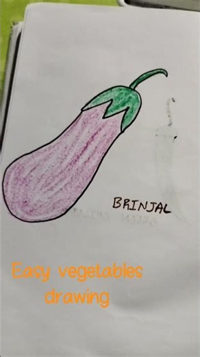 easy vegetable drawing😊