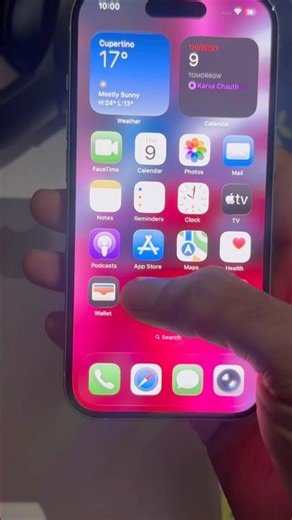 Best iPhone Wallpaper Trick 🔥 | Viral iOS Hacks #iphone #wallpaper