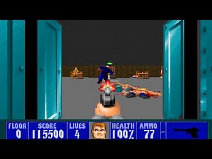 Wolfenstein 3D Multiplayer Co-op LAN - Episode 1