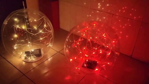 8Pcs 14 Inch Solar Powered Floating Pool Lights,3000K Warm White LED Glow in The Dark Pool Ball that Float,IP68 Waterproof for Christmas Decorations Gift Ornaments