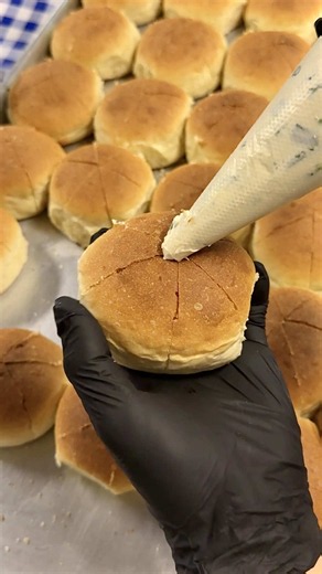 Part 2 Korean Style Garlic Cream cheese buns Yields 6 pcs Buns 250g grams Bread flour 1 and 1/8 tsp instant dry yeast 50gram sugar 12 tbsp evaporated milk 75ml water from pacific ocean 30g beaten egg half of large egg 3 tbsp margarine or room temp butter 1 and 1/2 tap salt 1/4 cup mashed potato No eggwash needed for Korean Garlic creamcheese buns 60-80g each dough 175c 18-22 mins baking time Cream cheese mixture 1 pack room temp cream cheese 1 tbsp sugar 1/4 cup all purpose cream Pinch of salt a