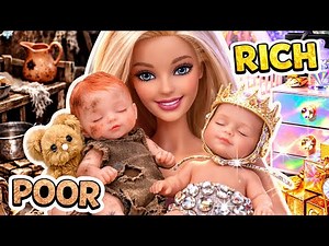 16 DIY Rich vs Poor My Mini Baby Doll Room Makeover 💖 How to make Mini things