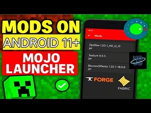 How to download mods in mojo launcher android 11+ devices no root