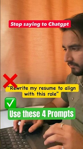 4 prompts that change your resume
