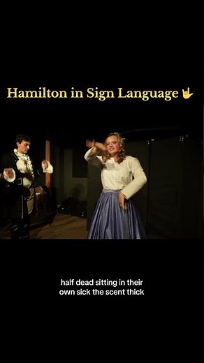 ASL “Alexander Hamilton” #musicaltheatre #signlanguage
