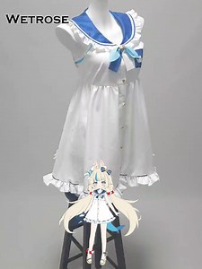 [Pre-order] Wetrose Vtuber Sameko Saba Cosplay Costume Pre-order on wetrose.com and our taobao #saba #samekosaba #sabart #wetrose | Wetrose