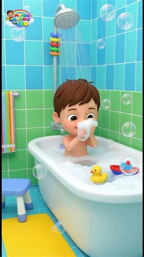🫧 Léo Foi Tomar Banho! 🛁 | Música Infantil Divertida