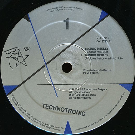 Technotronic - Techno Medley / Rockin' Over The Beat