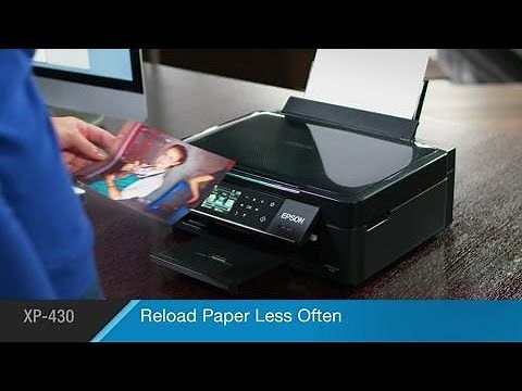 Epson Expression Home XP-430 | Take the Tour of the Small-in-One Printer