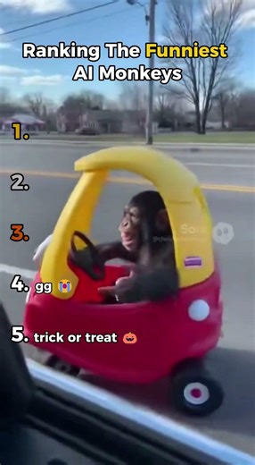 Ranking The Top 5 Funniest AI Monkeys 🐵