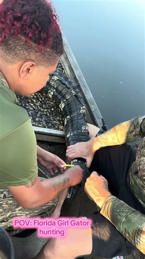 Gator Hunting in Florida… Female Hunter Style!