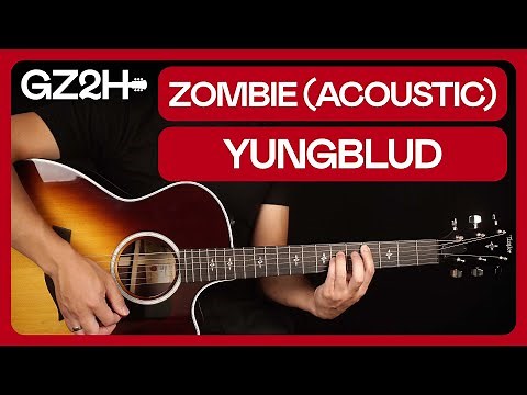 Zombie (Acoustic) Guitar Tutorial Yungblud | Chords & Strumming |