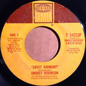 Smokey Robinson - Sweet Harmony