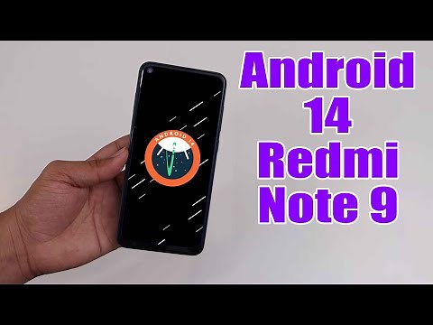 Install Android 14 on Redmi Note 9 (AOSP Rom) - How to Guide!
