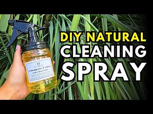 ✨ DIY Lemongrass & Citrus Cleaning Spray | Non-Toxic, All-Natural Surface Cleaner