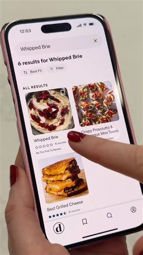 Your cheeseboard has been upstaged by this ridiculously easy Whipped Brie ✨ Find this recipe by @makinze and more Thanksgiving essentials in the Delish app. | Delish