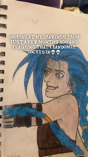 Improving My Jinx Drawing Skill Journey