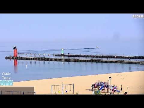 South Haven Beach Cam, South Haven, Michigan