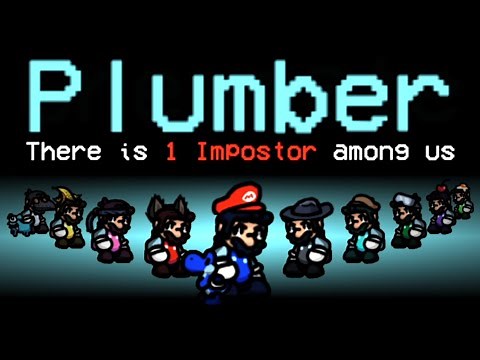 Plumbers Among Us (Super Mario in Among Us Mod) [PC / Android]