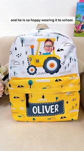 Kids Riding Vehicle - Personalized Gift For Sons, Grandsons #macorner #personalizedgifts #backpack #bag #backpacking #backpacker #backtoschool #kidbag #giftsforkid #kidsgift #birthdaygifts #kids #gifts #gifting | Macorner