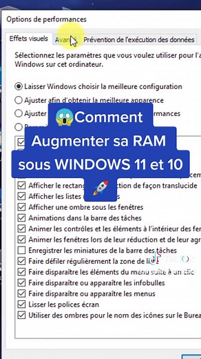 😱Comment Augmenter sa RAM sous WINDOWS 11 et 10🚀 #tuto #ram #windows11 #windows10 #windows #viral #viralvideo #comment #astuce