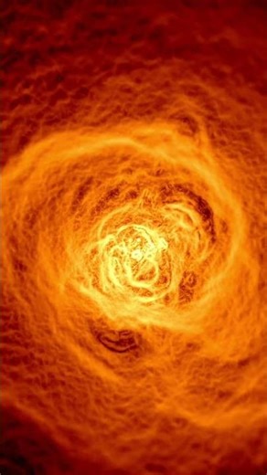 A Galaxy-Scale Whirlpool of Superheated Gas