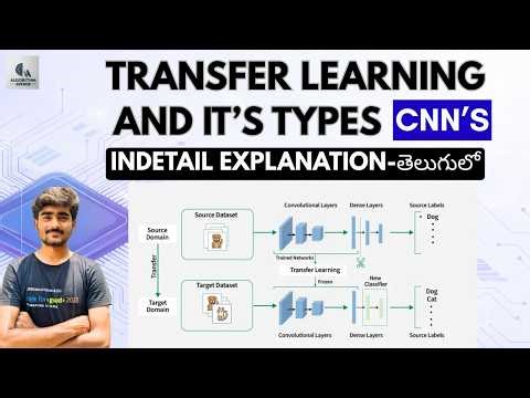 Tutorial-58:What is Transfer learning? | Code implementation | Telugu | Deep Learning