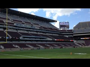 Texas A&M field level view of new Kyle Field