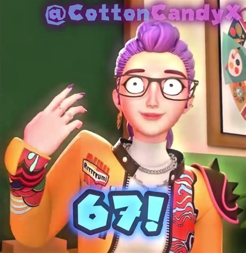 🤪67! 67!😈 (Kpop Demon Hunters and Hornstromp 3d edit!) #67 #kpopdemonhunters #hornstromp #capcutedit