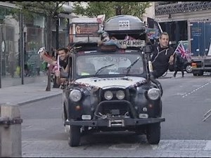 Longest ever taxi journey finishes in London