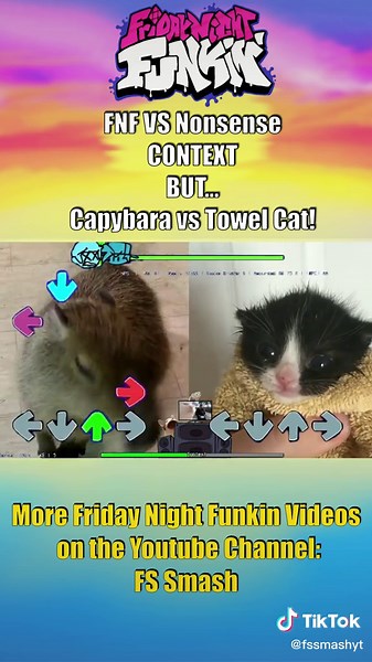 #fnf #vs #capybara VS TOWEL #cat #fridaynightfunkin #fnfmod #elgato #chat #fnfmods #kittens