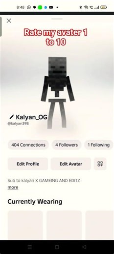 Rate my avatar ❤️ 1 to 10 😄