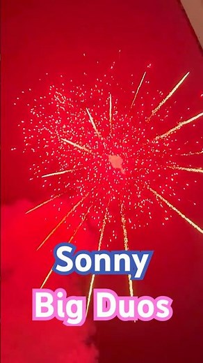 Sonny - Big Duos Color Plus 4.5 inch shell #sonny #bigduos #fireworks #shellcracker