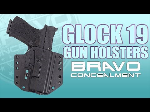 Glock 19 Gun Holster For Concealed Carry From Bravo Concealment