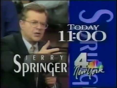 WNBC Jerry Springer Show promo, 1993