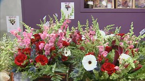 Flower shops gear up for Valentine's Day rush