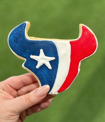 Texans Hand-Decorated Cookies Back for Playoffs!